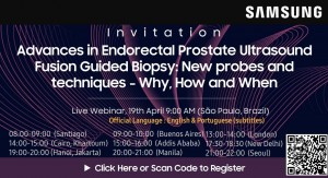 Webinář: Advances in Endorectal Prostate Ultrasound Fusion Guided Biopsy