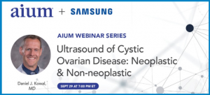 Webinář: Ultrasound of Cystic Ovarian Disease: Neoplastic & Non-neoplastic